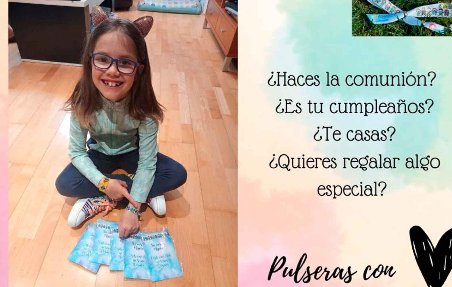 ASPACE impulsa su proyecto "pulseras solidarias"