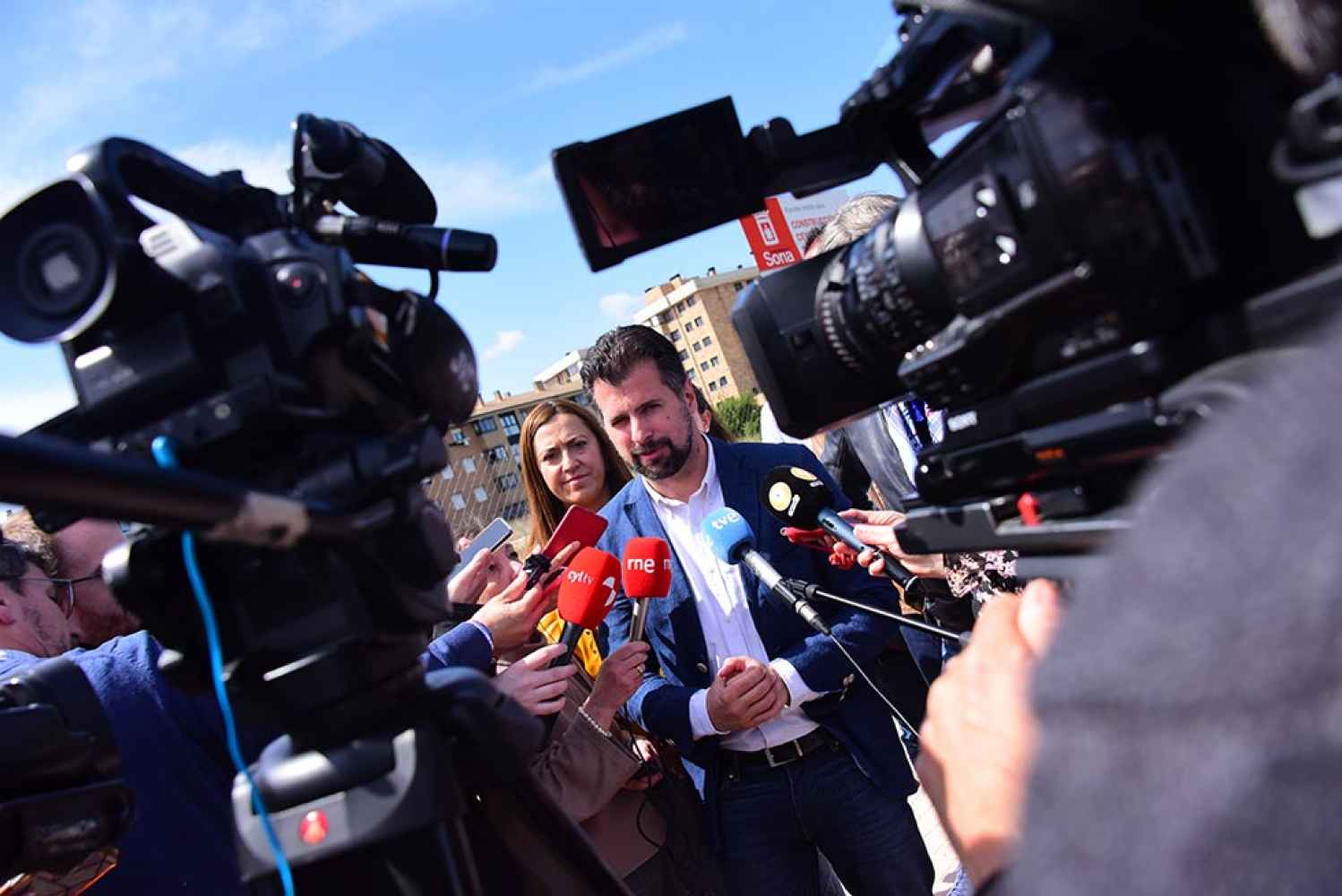 El socialista Tudanca, de campaña en Soria - fotos