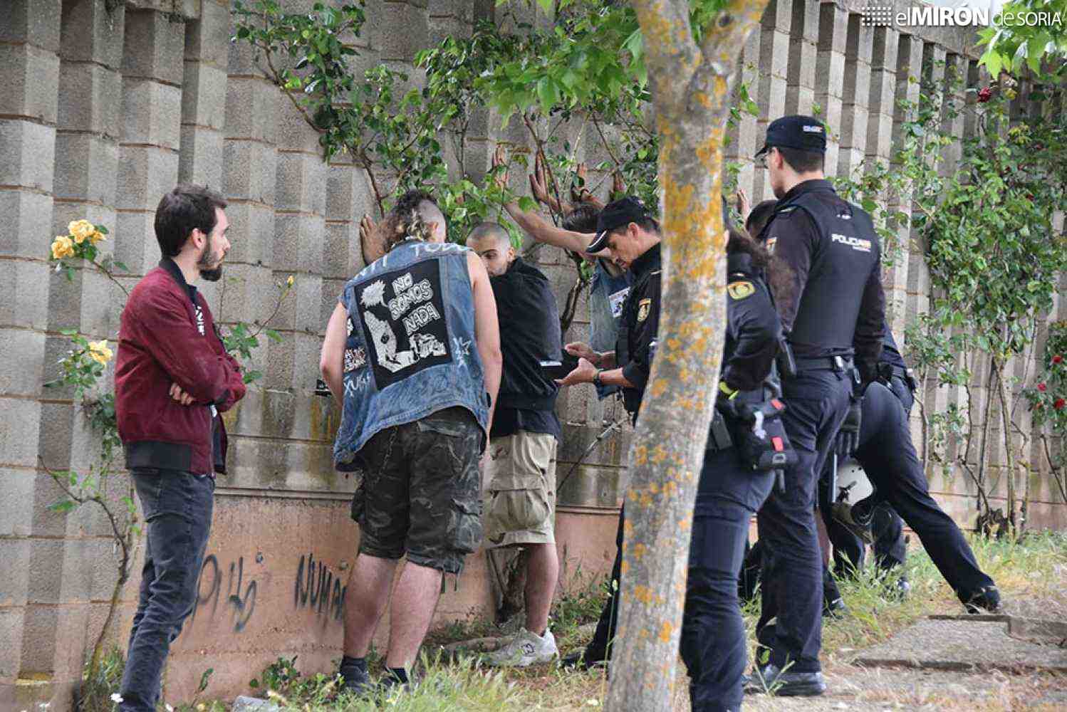 Cuatro detenidos por incidentes en Los Pajaritos