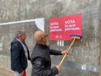 La caravana electoral socialista visita veinte pueblos