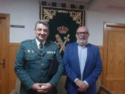 Bienvenida al teniente coronel Sergio Peñarroya 
