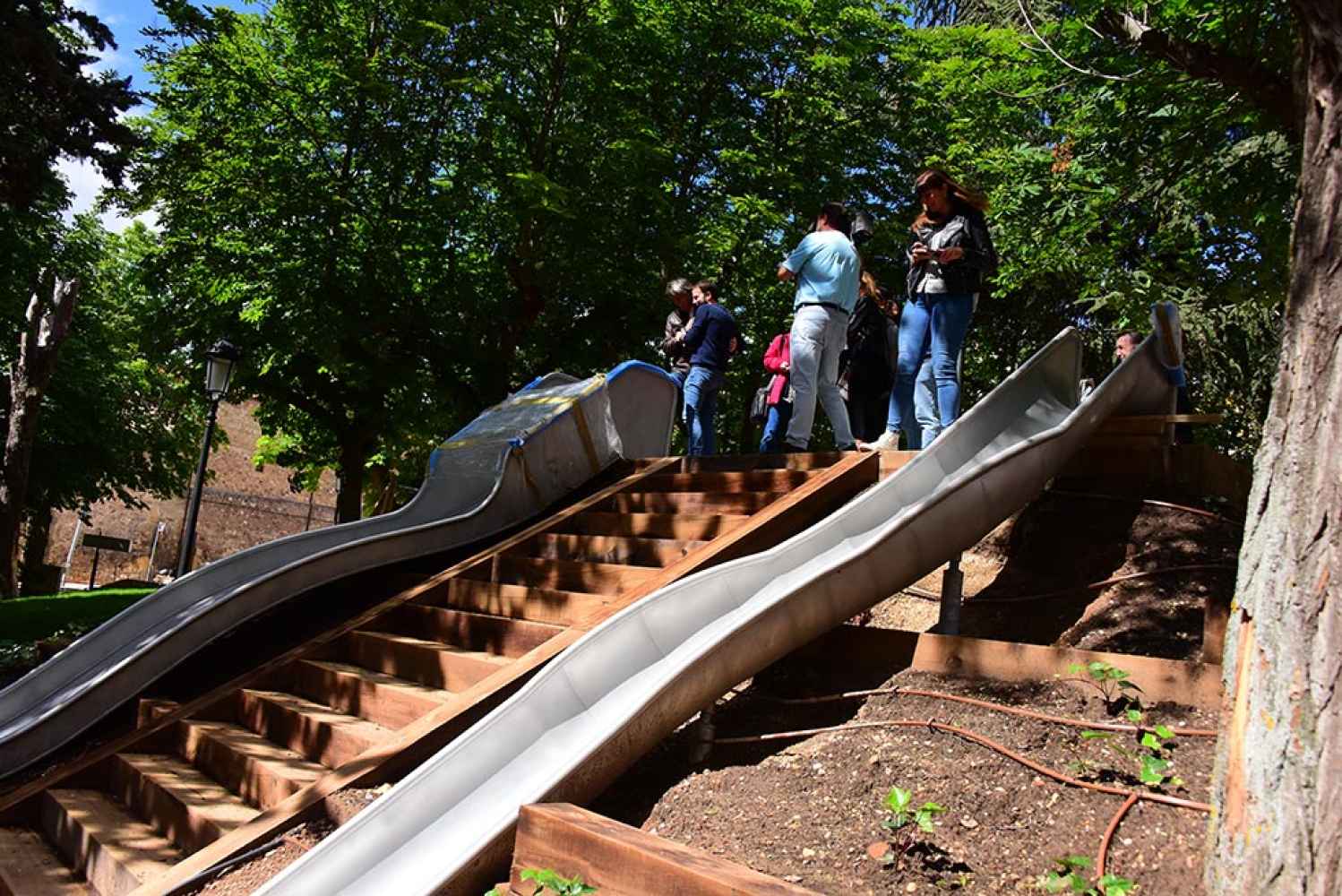 Remodelación del parque de "La Arboleda" - fotos