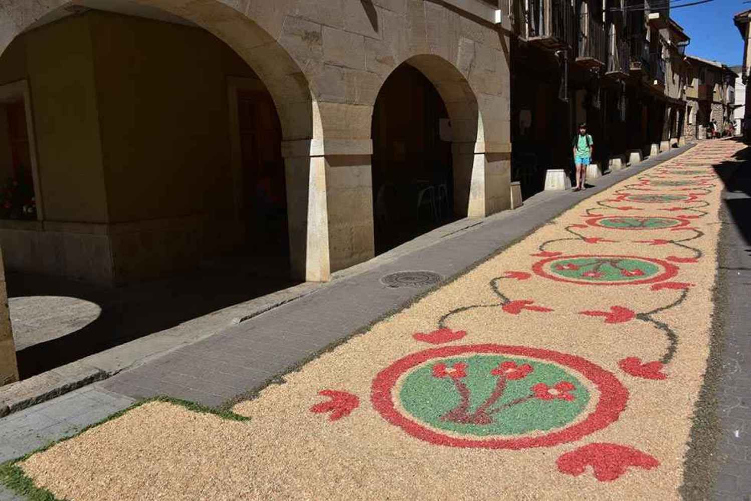 San Esteban de Gormaz ultima alfombras florales