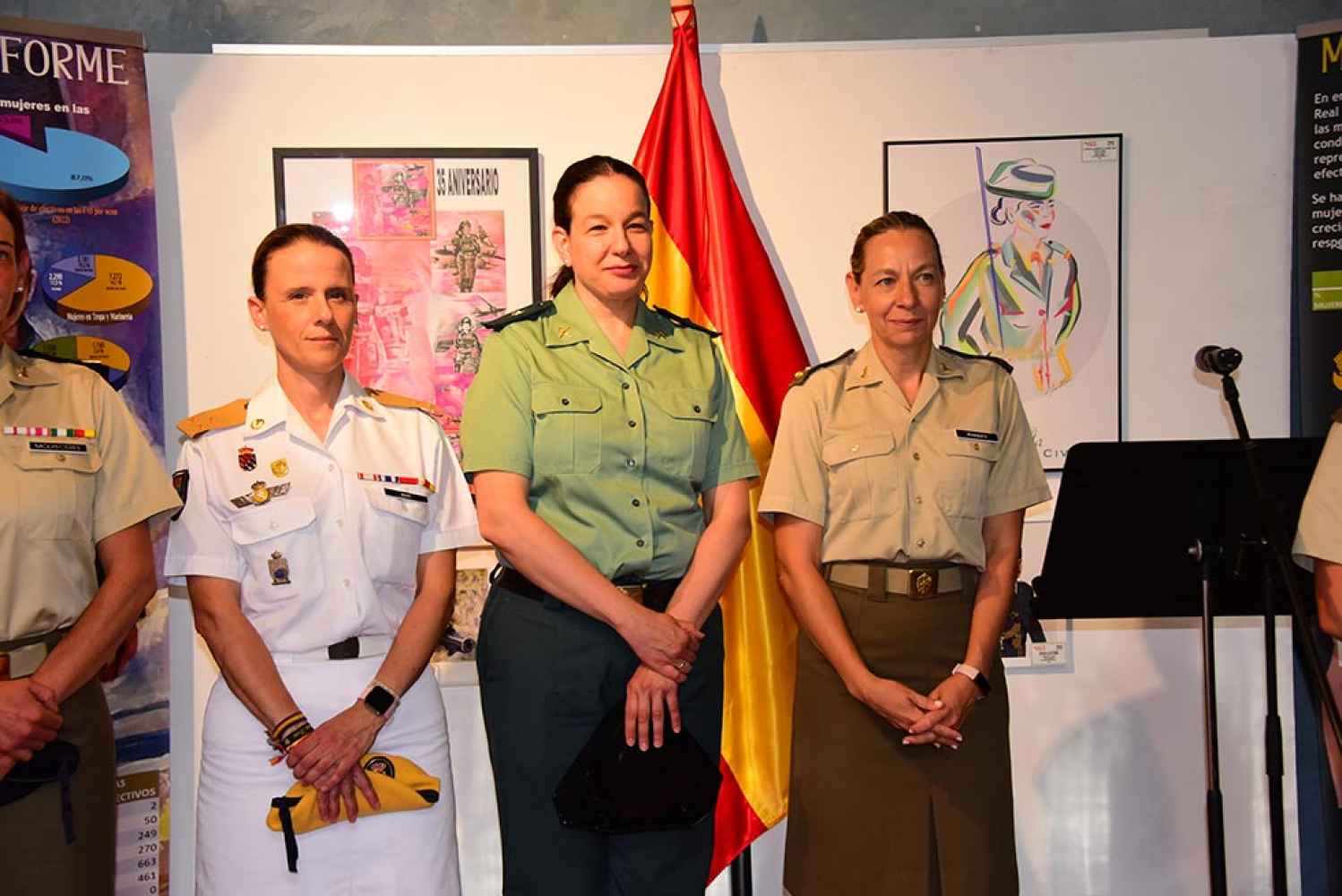 Inauguración de exposición "Mujeres en Uniforme" - fotos 