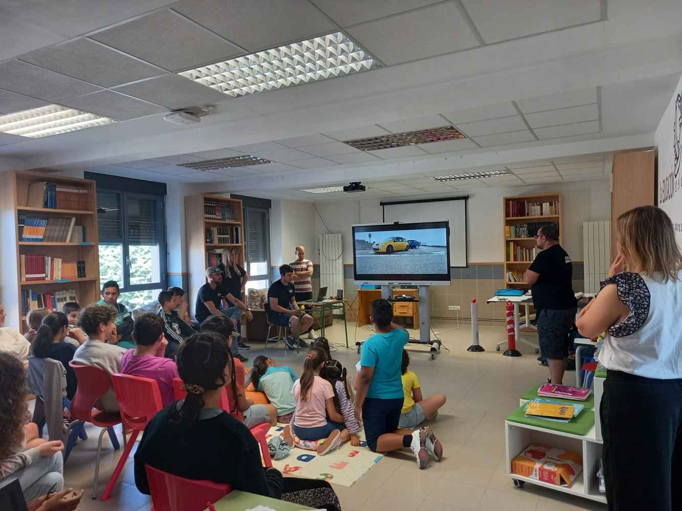 Visita especial en el colegio de Berlanga de Duero