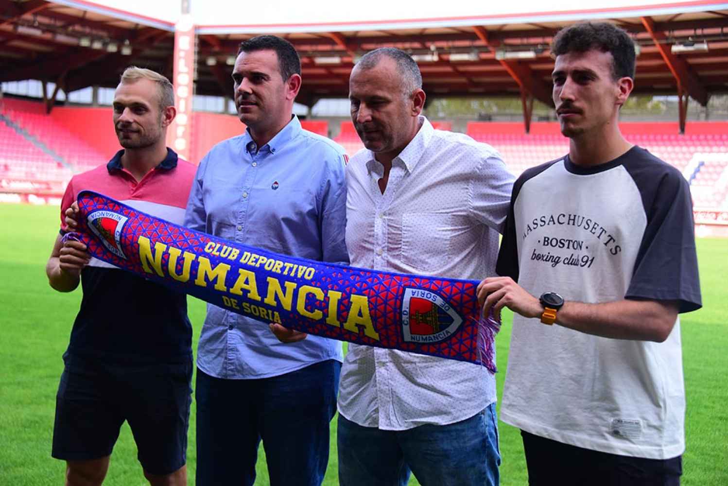 El Numancia presenta a Javi Moreno - fotos