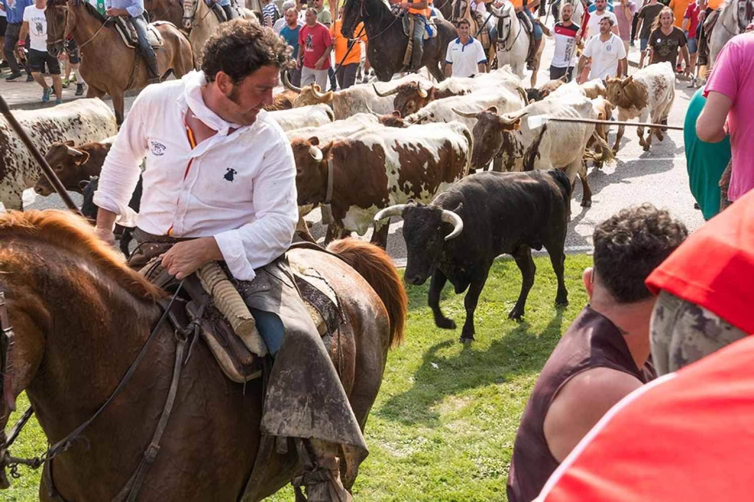 San Juan 2023: entrada de La Saca - fotos