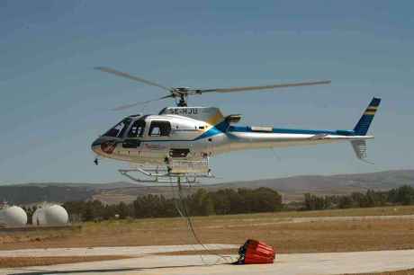 CSIF denuncia sustitución de helicóptero de base de Garray