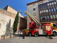 Las lluvías provocan desprendimiento de tramo de muralla Las lluvías provocan desprendimiento de tramo de muralla