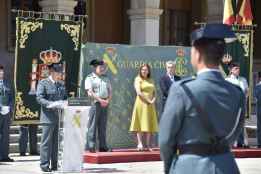 Toma posesión el nuevo comandante jefe de Guardia Civil