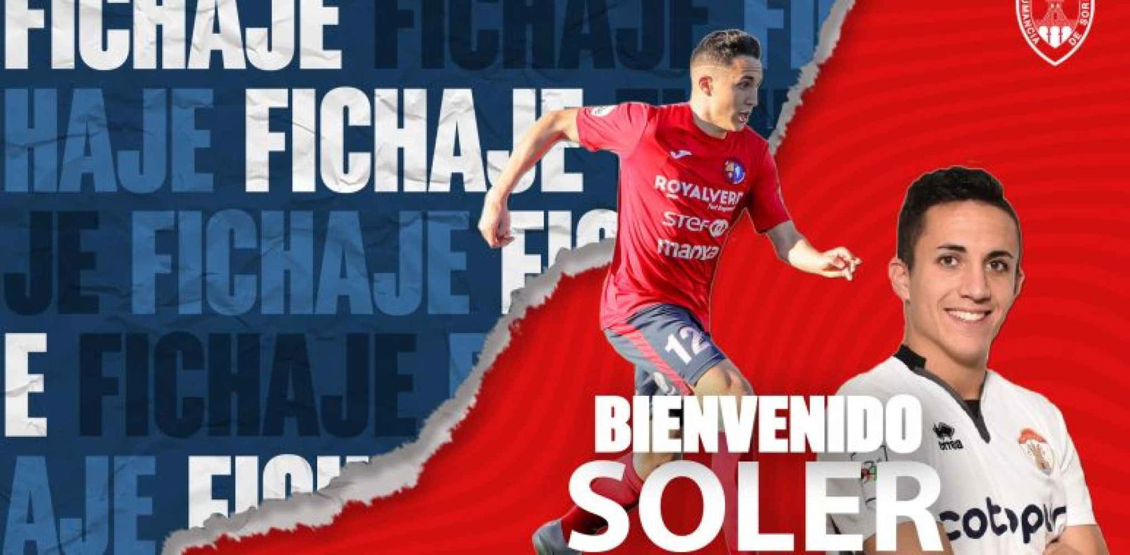 Soler, quinto fichaje para el Numancia