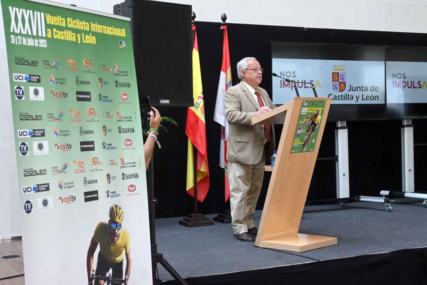 Presentada la XXXVII Vuelta Ciclista de la Comunidad