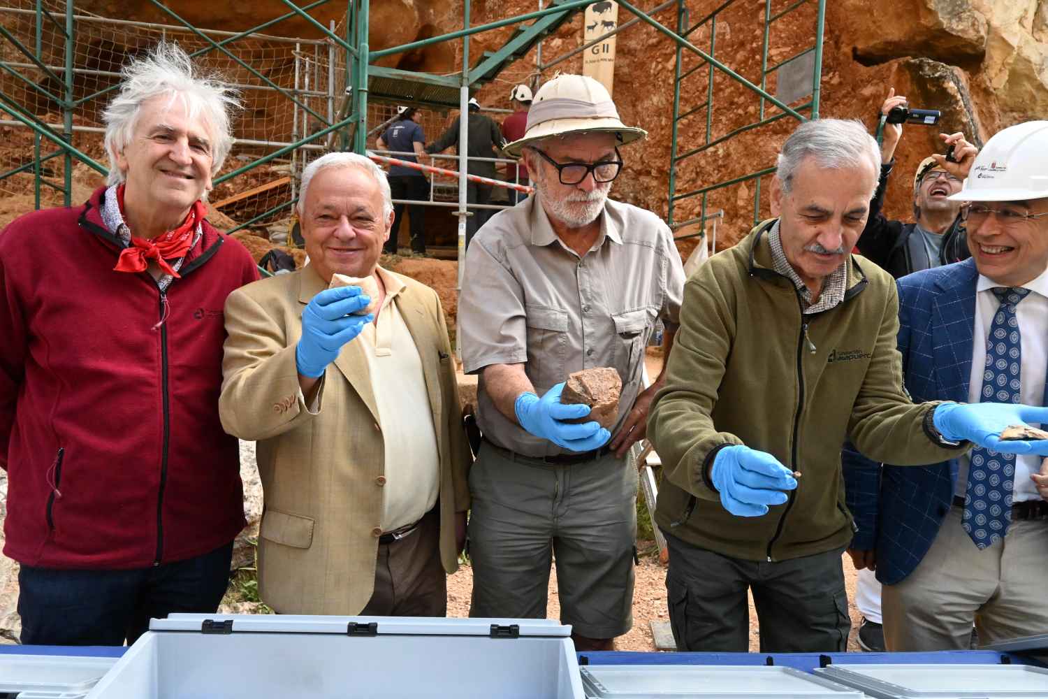 La Junta reconoce éxito de última campaña de Atapuerca La Junta reconoce éxito de última campaña de Atapuerca