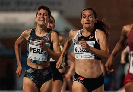 Marta Pérez, plata en final de 1.500 metros