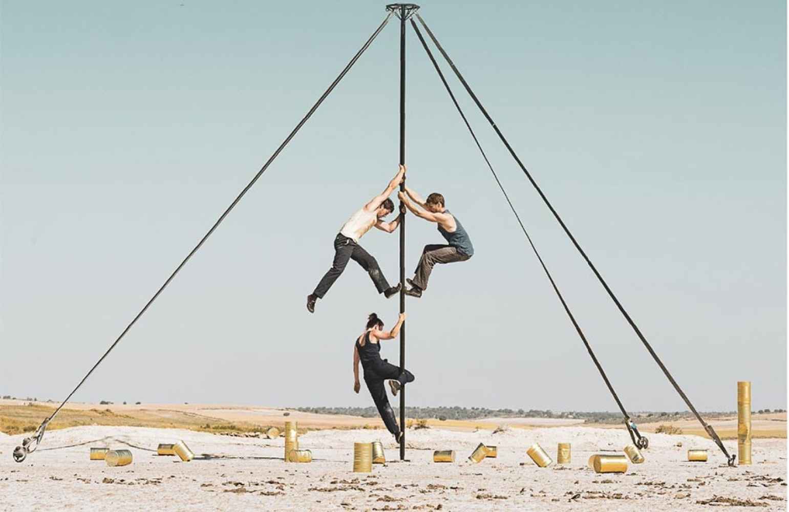 Espectáculo de circo en Castilruiz