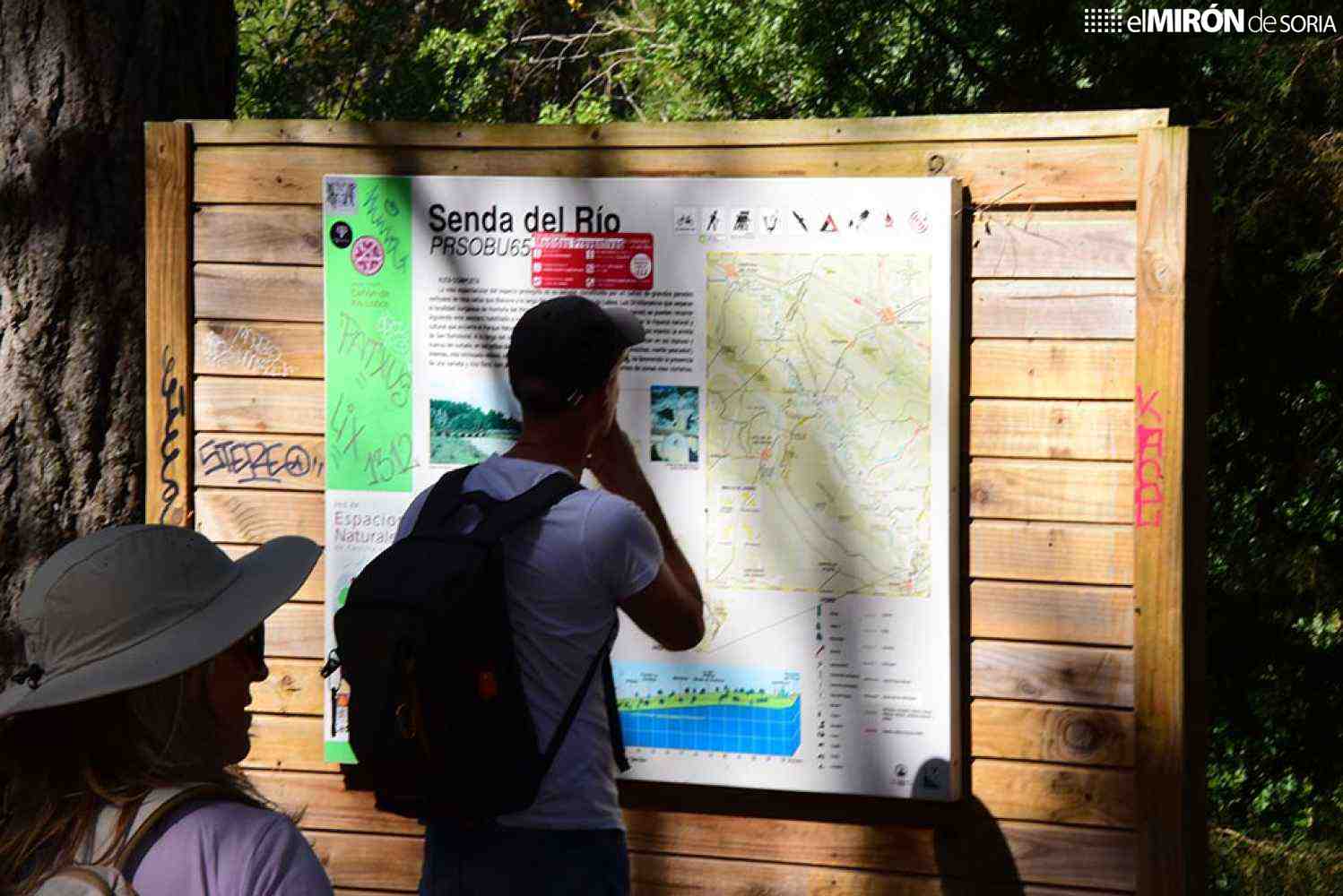 Sustitución de 130 señales en áreas naturales de Soria