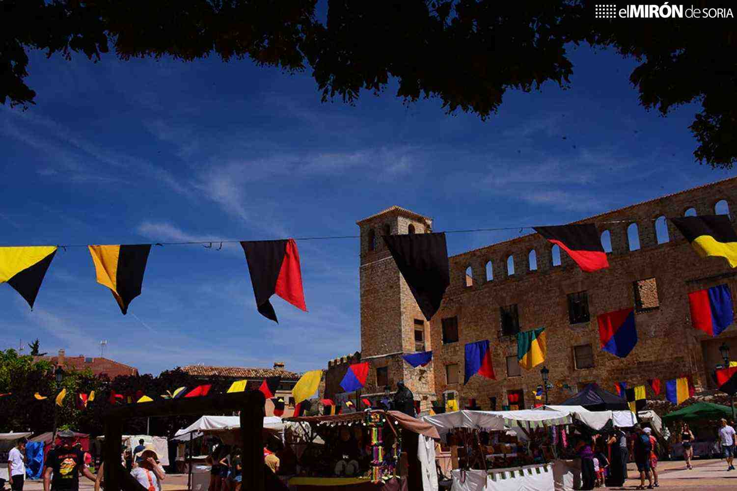 Berlanga de Duero vive su mercado medieval