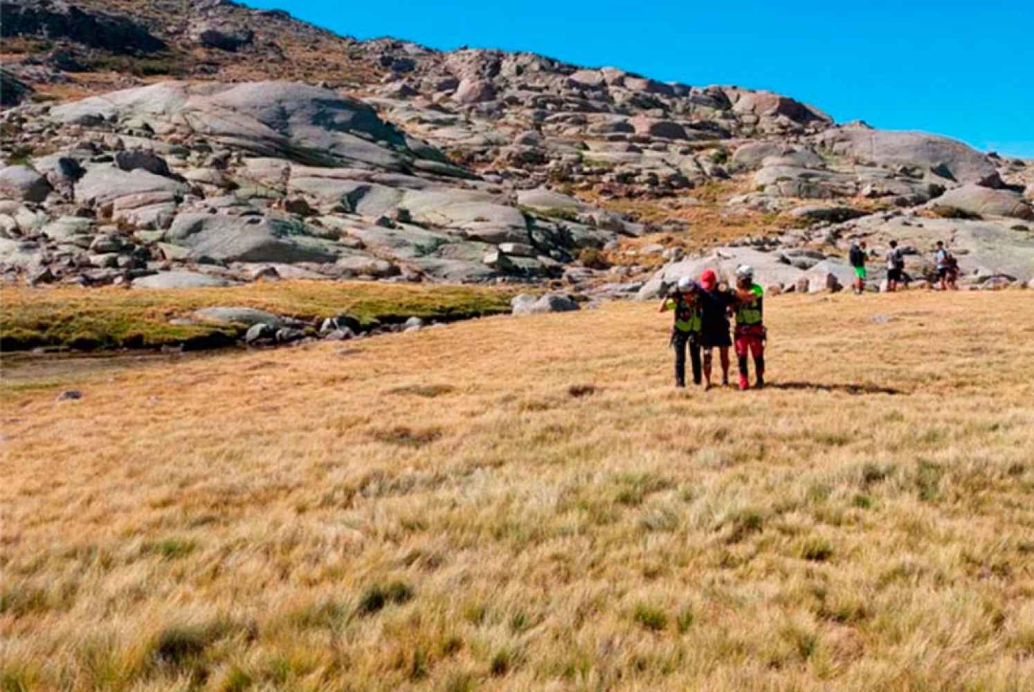 Seis incidentes de montaña en una jornada Seis incidentes de montaña en una jornada