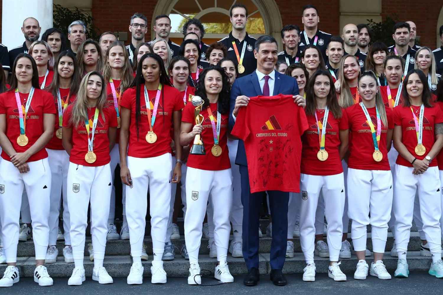 La selección española femenina, medalla de oro al Mérito Deportivo