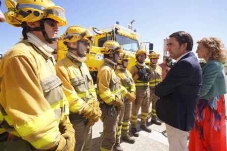 Cinco brigadas más para luchar contra incendios forestales