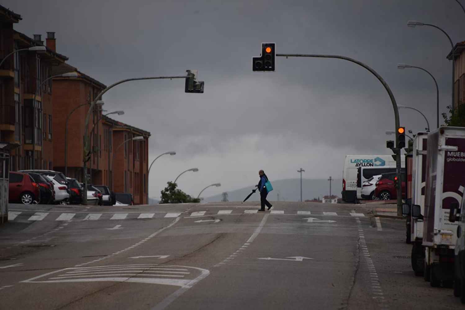 Domingo gris en Soria - fotos