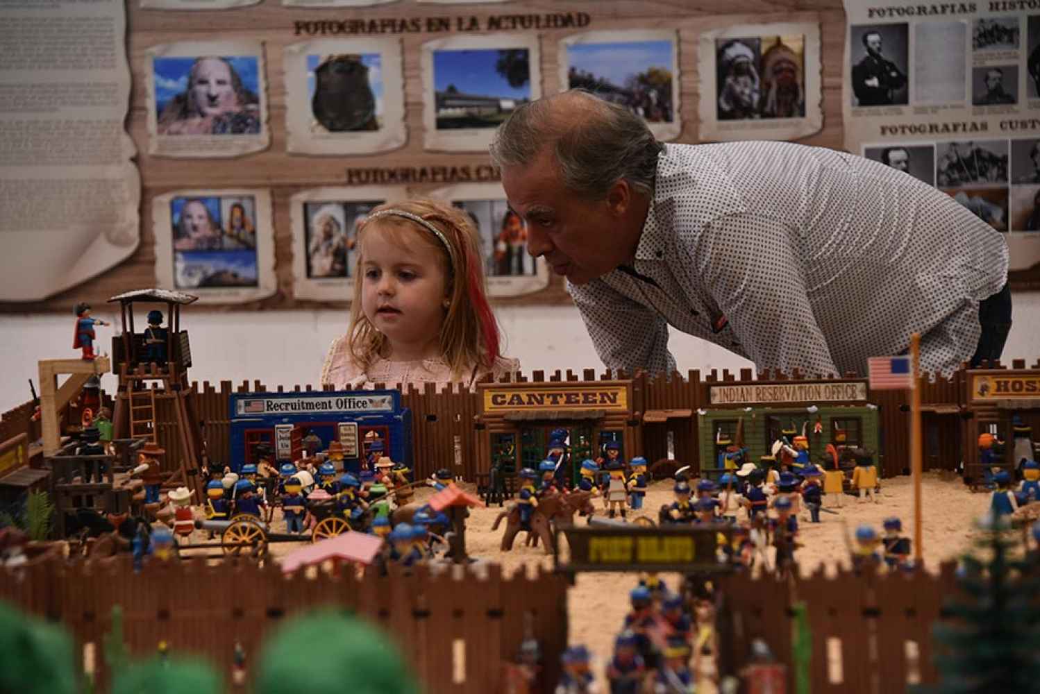 La masacre de Fetterman en playmobil - fotos