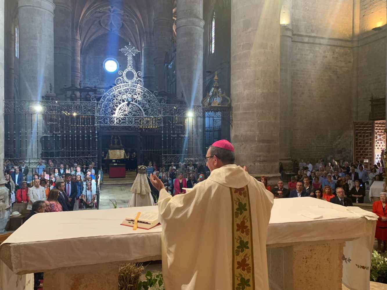 Finalizadas las obras en la colegiata de Berlanga