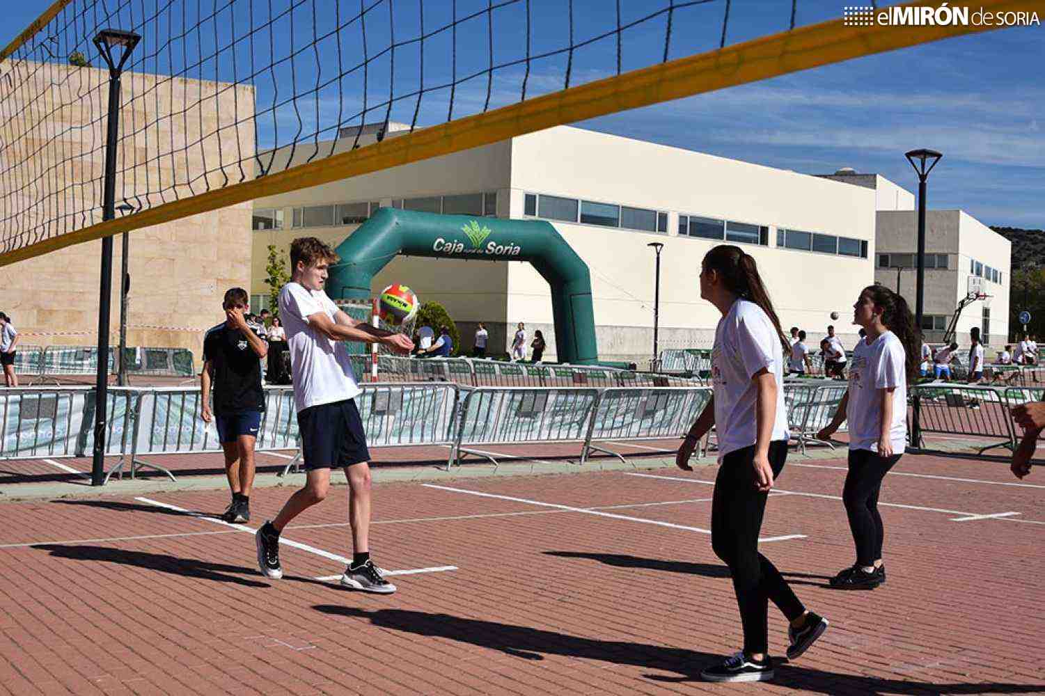 El Campus de Soria fomenta ejercicio físico durante exámenes