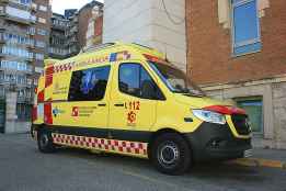 Seis heridos en accidente de ambulancia en Valladolid