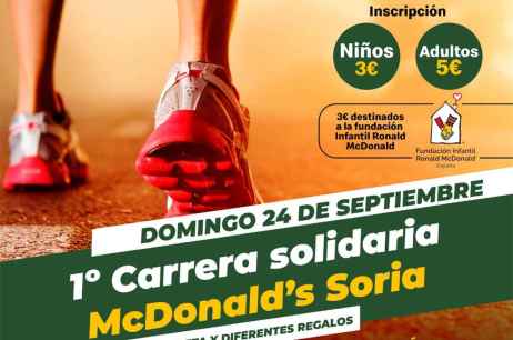 Primera marcha solidaria Mc Donald´s Soria