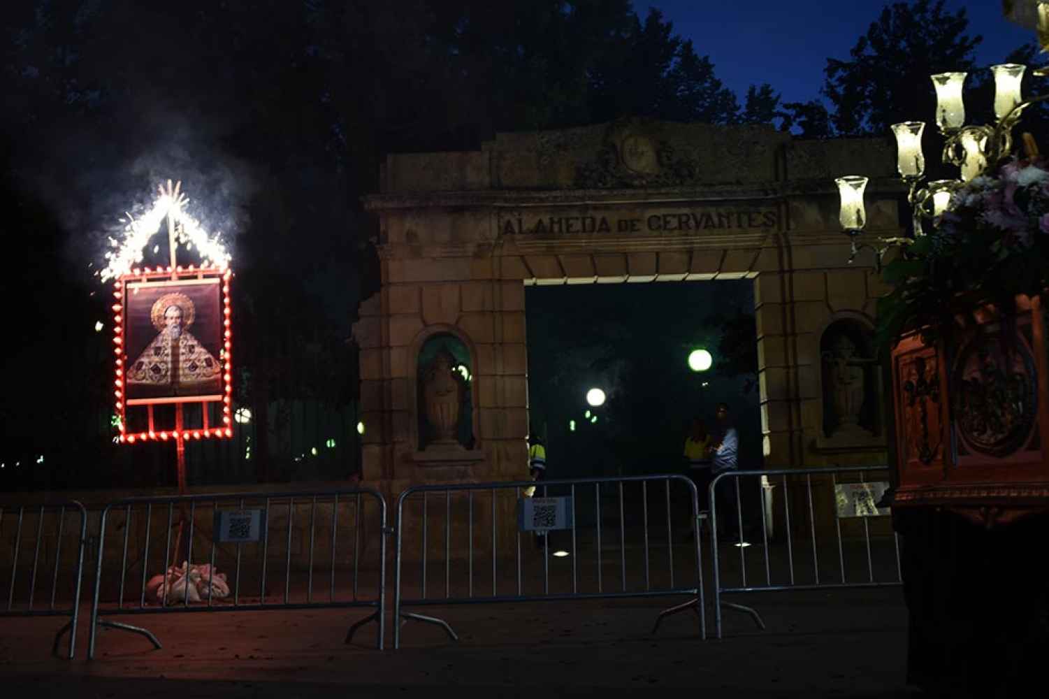 Traca en honor a San Saturio - fotos