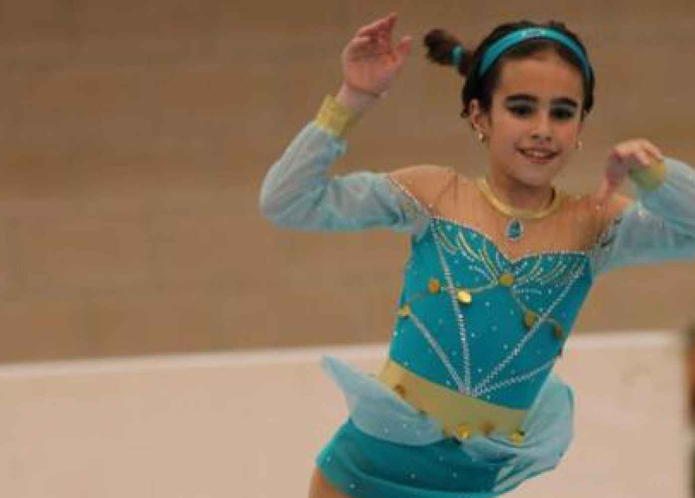 La patinadora Carlota Soria debuta en Campeonato de España La patinadora Carlota Soria debuta en Campeonato de España