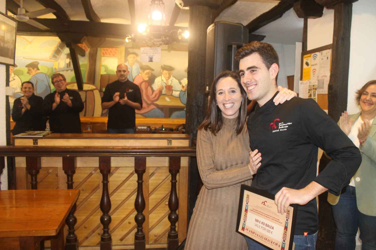 Ganador del XV edición del Concurso Internacional de Pinchos 