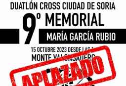Aplazado duatlón Memorial María García