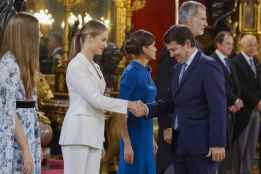 Mañueco traslada lealtad a Princesa de Asturias
