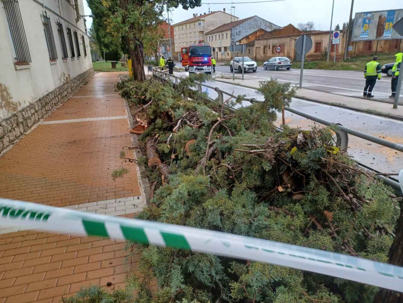 El 1-1-2 atiende 543 incidencias por vientos fuertes