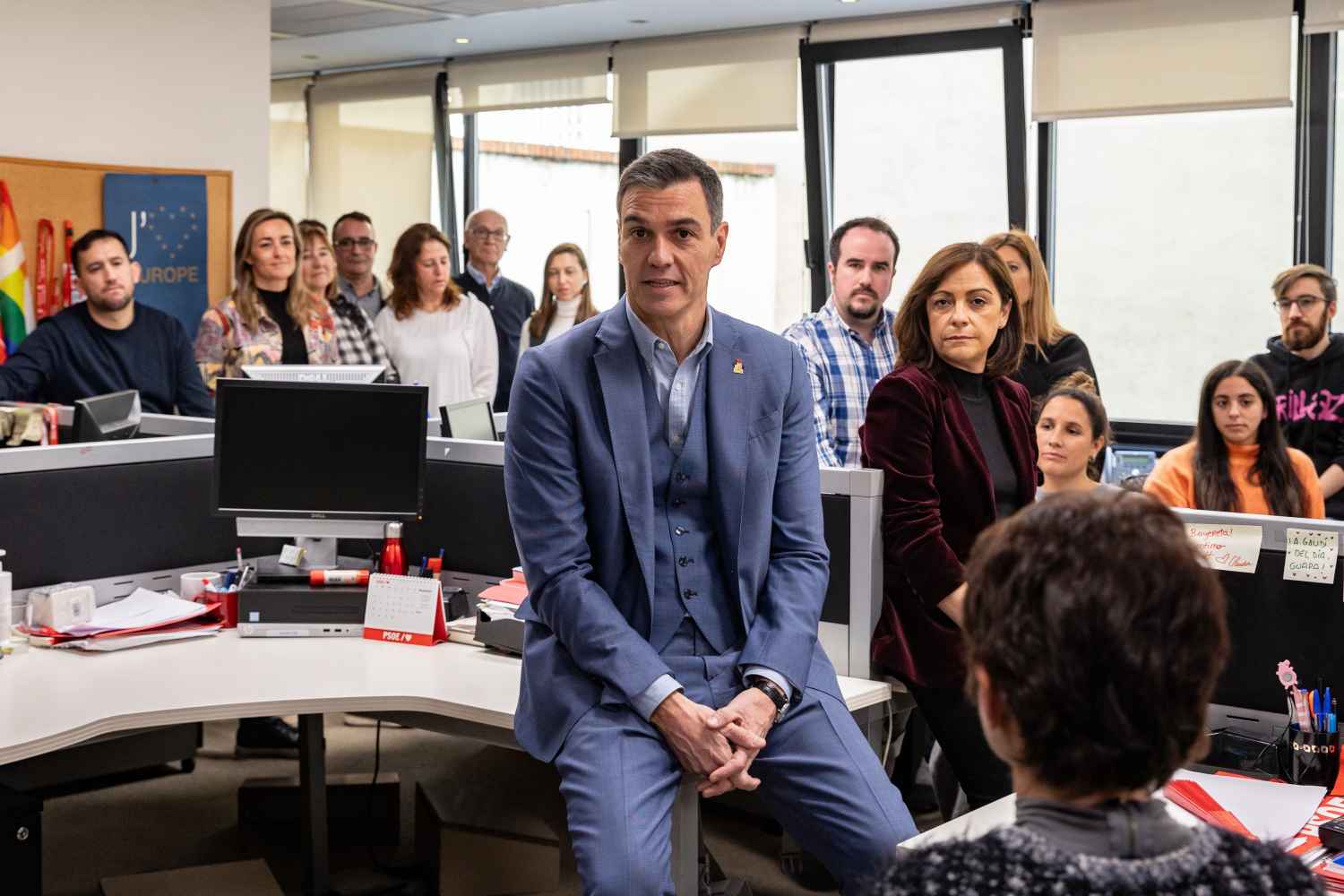 El PSOE asume relato de separatistas catalanes El PSOE asume relato de separatistas catalanes