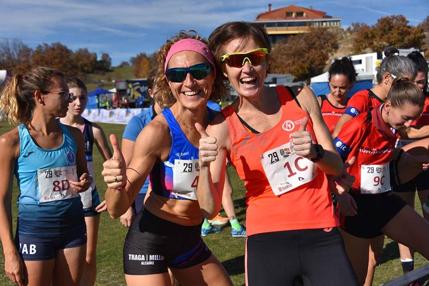 Carrera relevos mujer en Cross de Soria - fotos