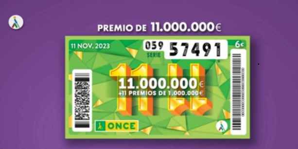 Un millón de euros en sorteo de 11/11 en León