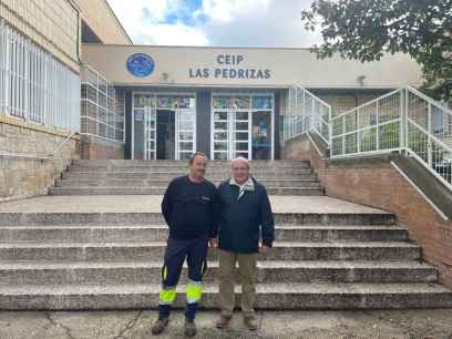 El CEIP ‘Las Pedrizas’ se calienta con energía térmica