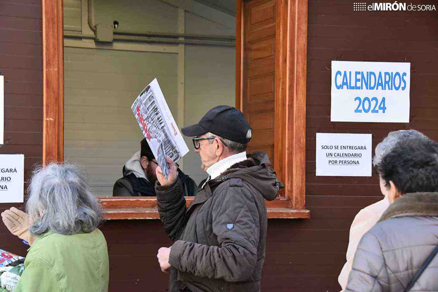 Soria reparte el calendario 2024 fotos