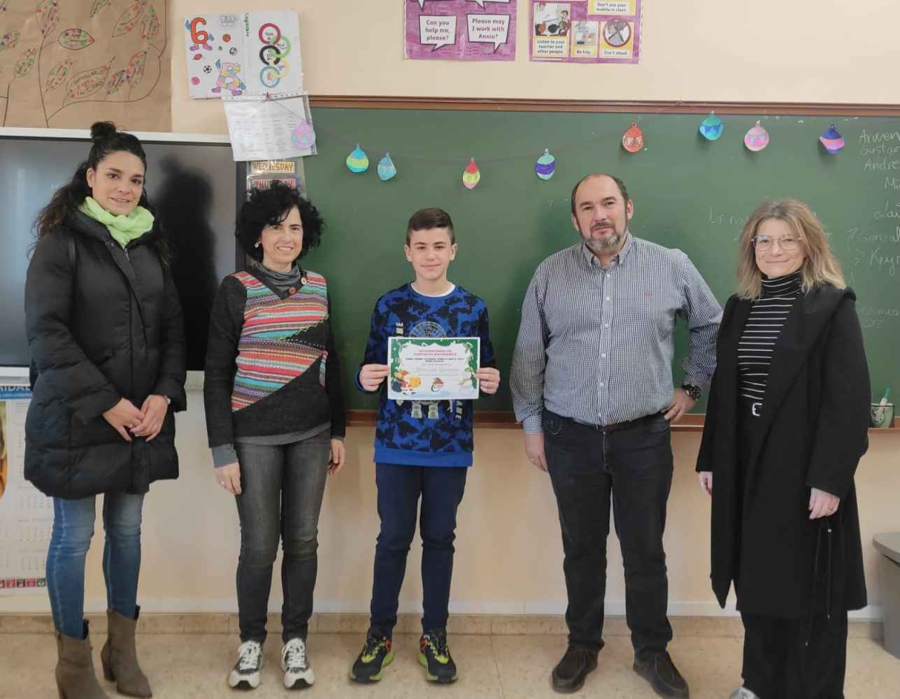 Premiados del VII Concurso de Postales Navideñas 2023