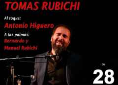 El flamenco manda en Soria, con Tomás Rubichi