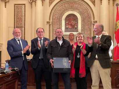 Diputación homenajea a seis trabajadores que se jubilan