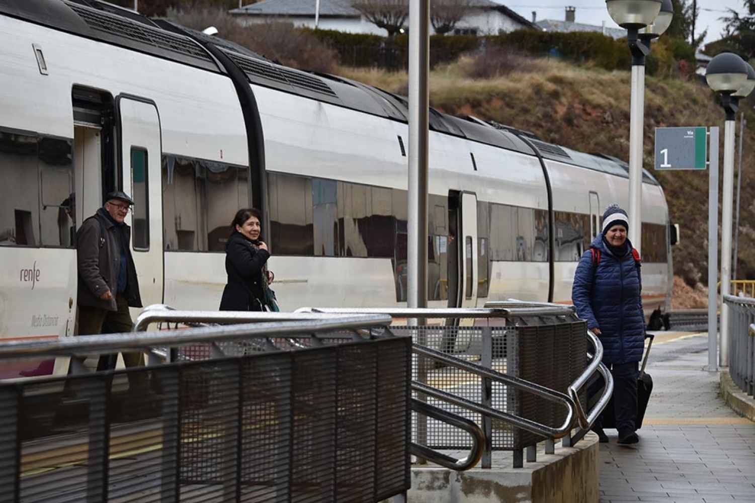Madrid-Soria: tres horas en tren - fotos