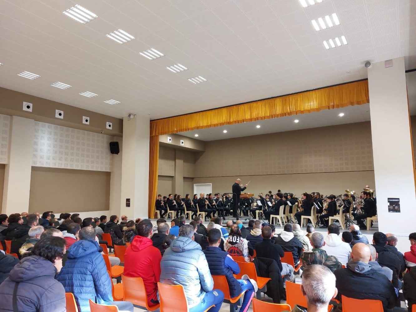 Concierto de la Banda de Música en cárcel de Soria Concierto de la Banda de Música en cárcel de Soria