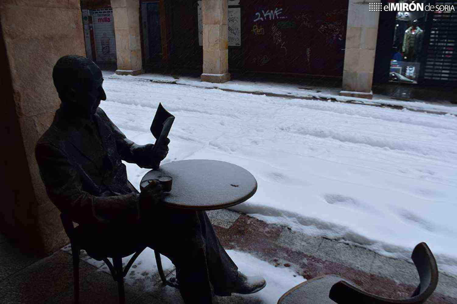 Protección Civil declara alerta por nevadas en Soria
