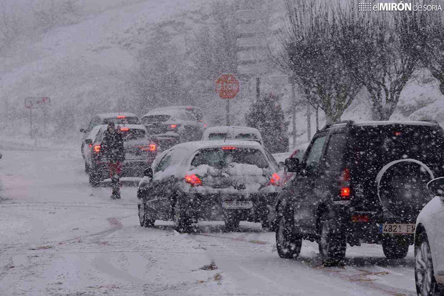 AEMET prevé nevadas en media España, Soria incluida