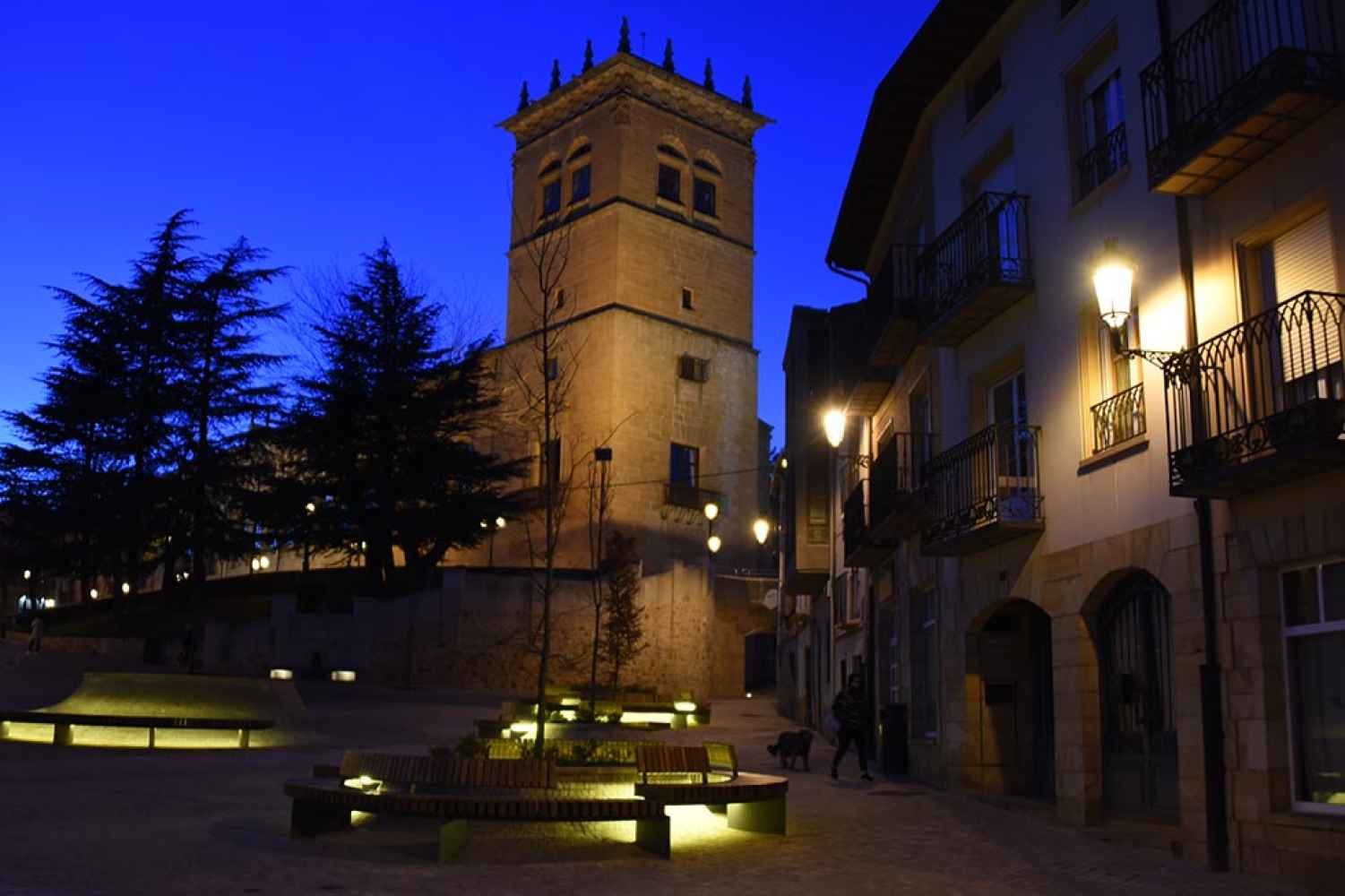 La nueva imagen de la plaza del Carmen, en Soria - fotos