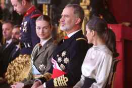 La princesa Leonor se estrena en la Pascua Militar
